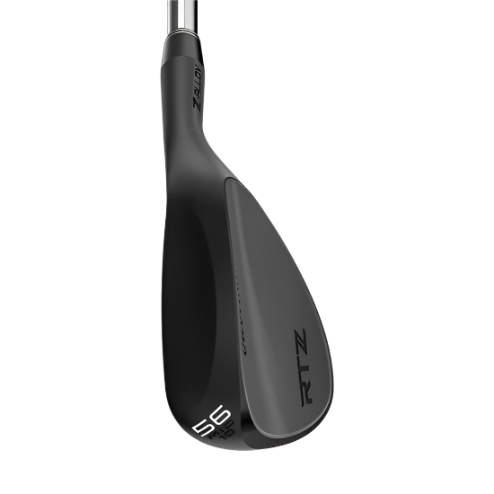 RTZ Black Satin Wedge
